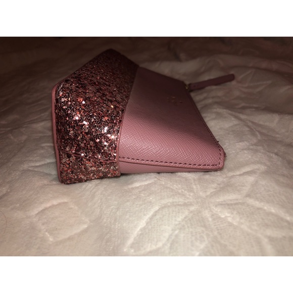 NWOT! Kate Spade Sparkly Pink Clutch! - Picture 5 of 11